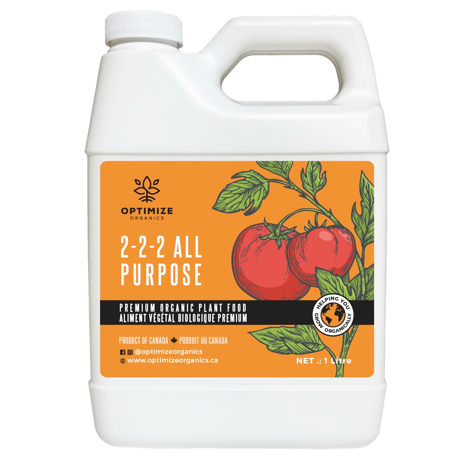 liquid organic fertilizer canada 2-2-2 All Purpose