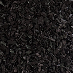Close-Up of Large Biochar – Coarse, Porous Carbon Material for Soil Structure and Microbial Support
