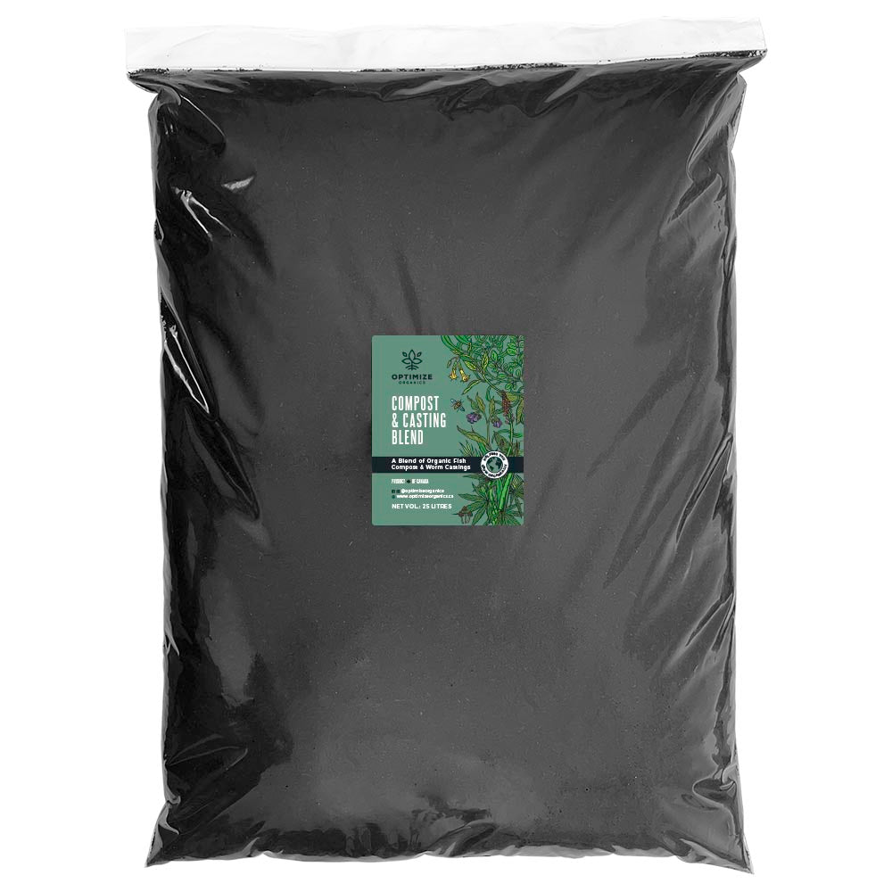 Compost & Castings Blend | Boost Soil Biology – Optimize Organics Inc