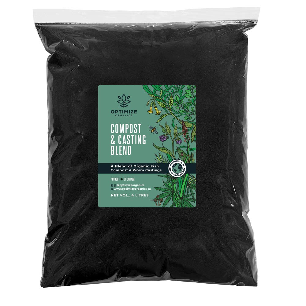 Compost & Castings Blend | Boost Soil Biology – Optimize Organics Inc