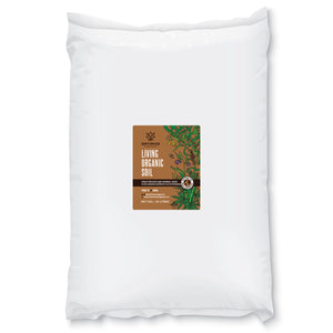 40L bag of Optimize Organics Living Soil Mix—microbe-rich, nutrient-dense blend for thriving roots and lush, vibrant plants indoors and out.