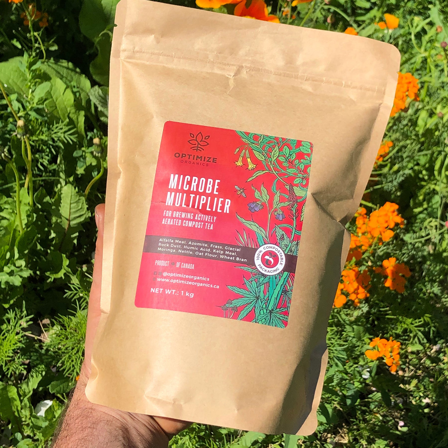 Native Microbe Tea Microbe Multiplier | Microbial Food Blend for Compost Tea – Optimize ...